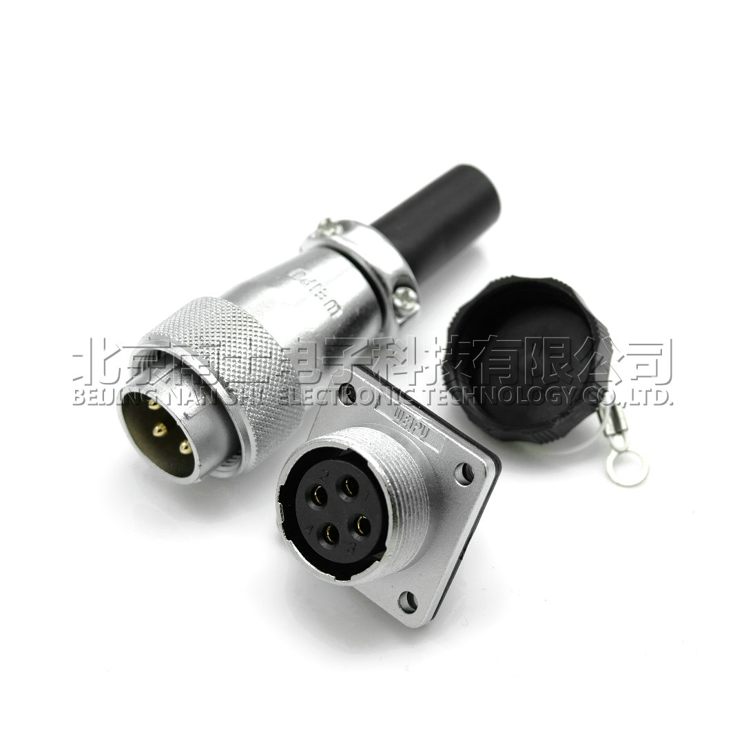 威浦WEIPU航空插头WS20插座2芯3芯4-5-6-7-8-9-12-15芯TQ/Z连接器 - 图2