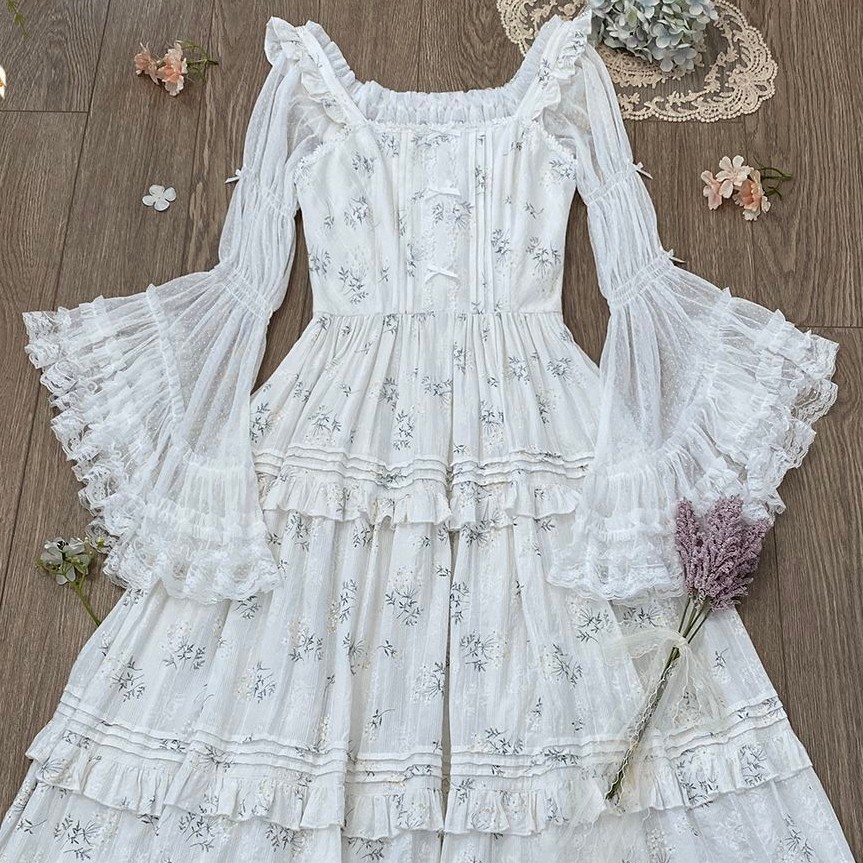 百搭款lolita内搭白色网纱衬衫女喇叭袖姬袖打底衫洛丽塔衬衣上衣,淘宝优惠券,粉丝福利购,淘宝优惠卷