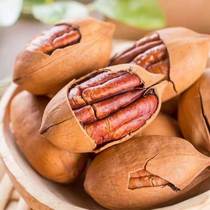 New goods thin shell Began fruits Longevity Fruit Cream Taste 500g with jars American Mountain walnut nut snacks New Year goods