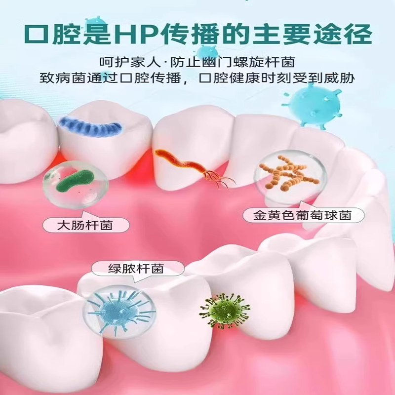 幽门螺杆菌医用牙膏正品口腔抑菌去幽除口臭专用益生菌牙膏AZ - 图1