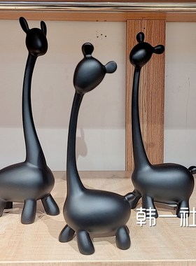 创意可爱装饰品家居摆设吊脚娃娃北欧现代简约酒柜客厅玄关小摆件