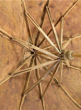 民国老帆布伞拍摄影道具影视艺术旗袍美女优雅传统书画古董摆设