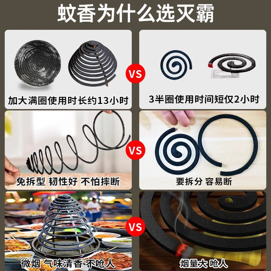 Food stall hotel kitchen commercial non-toxic mosquito coils