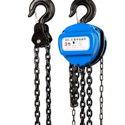 Crane ຄົວເຮືອນ 5-ຕ່ອງໂສ້ 1-ton hand hoist pouring 3-ton manual hoist small 2-ton hoist chain lifting iron lifting