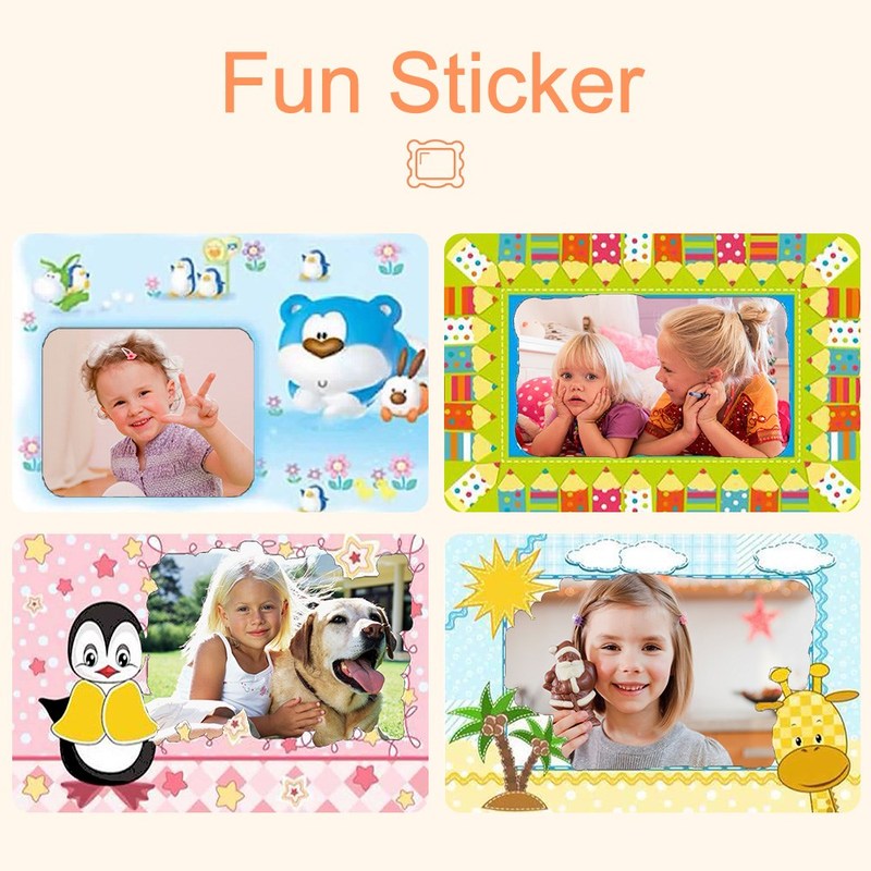 Kids Instant Print Camera HD 1080P 12MP Children Polaroid W - 图2