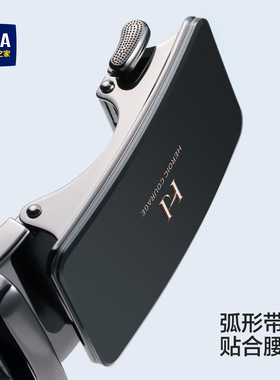 海澜之家男士自动扣头层牛皮腰带