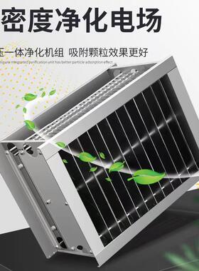 油烟净化器饭店餐饮烧烤商用低空排放多风量铝制电场净化油烟除味