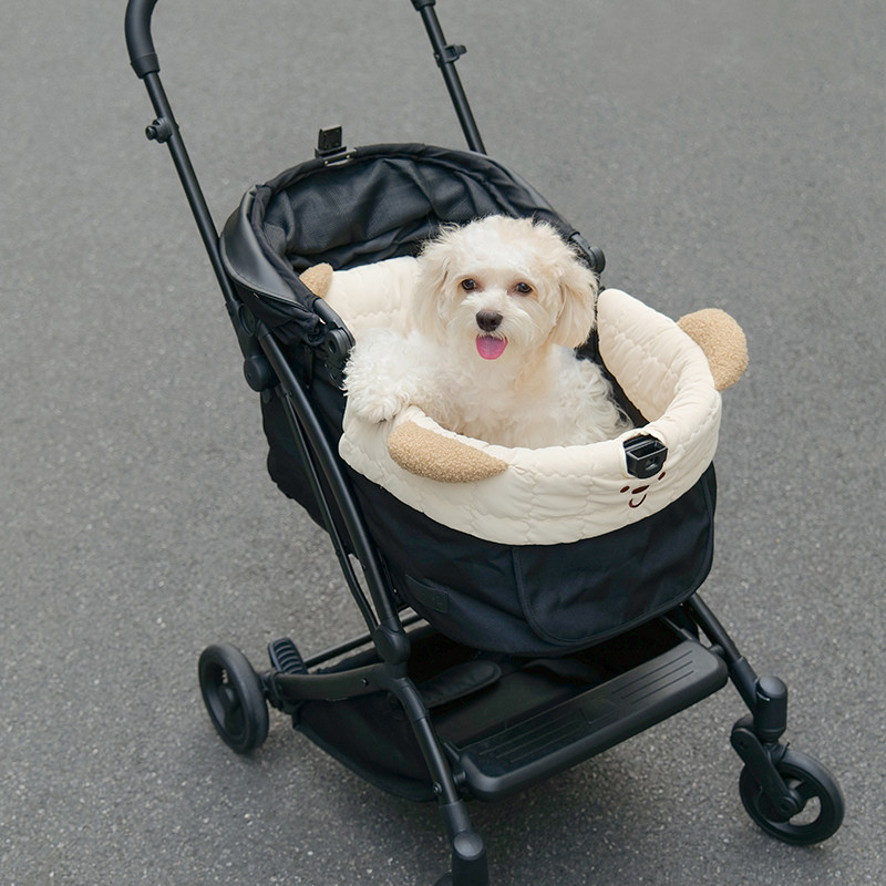 宠物推车垫夏季凉感围边猫咪狗通用防脏巾边缘垫围挡三件套配件,淘宝优惠券,粉丝福利购,淘宝优惠卷