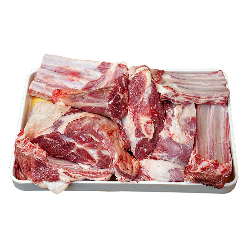 手把肉山羊生鲜生羊肉肋排羊腿羊腱羊蝎子清真手抓肉冷冻火锅商用