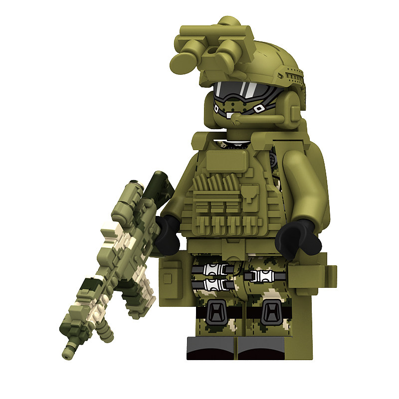 中国积木猎豹特种兵军事人仔警察小人偶男孩拼装士兵儿童拼图玩具,淘宝优惠券,粉丝福利购,淘宝优惠卷