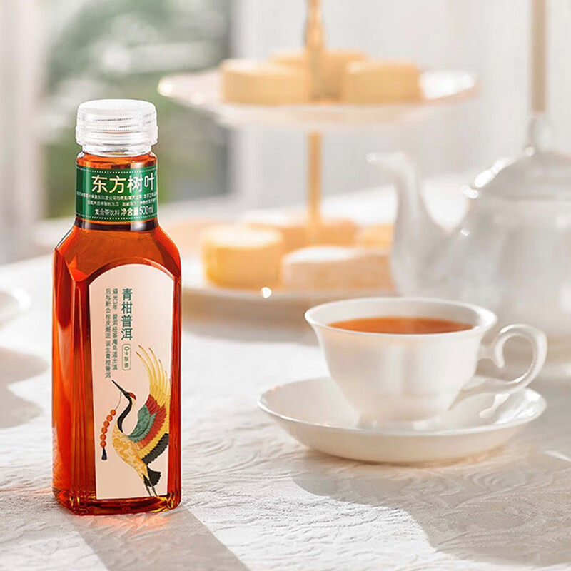 农夫山泉东方树叶无糖茶饮料500ml整箱青柑普洱乌龙茶特价批正品,淘宝优惠券,粉丝福利购,淘宝优惠卷