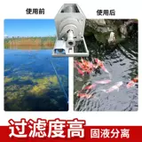 Поворот барабан микрофильтрой, забивая размножение промышленного микрофиллера.