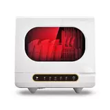 Небольшая настольная посудомоечная машина, полностью автоматическая интеллектуальная дезинфекция и сушка для домашнего использования, 6 наборов посудомоечных машин