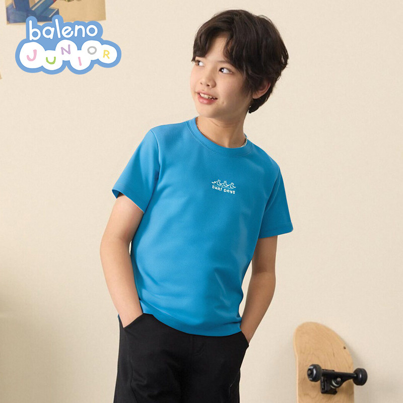 班尼路夏季童装短袖T恤男中大童夏季裤子百搭时尚女童连衣裙ZK