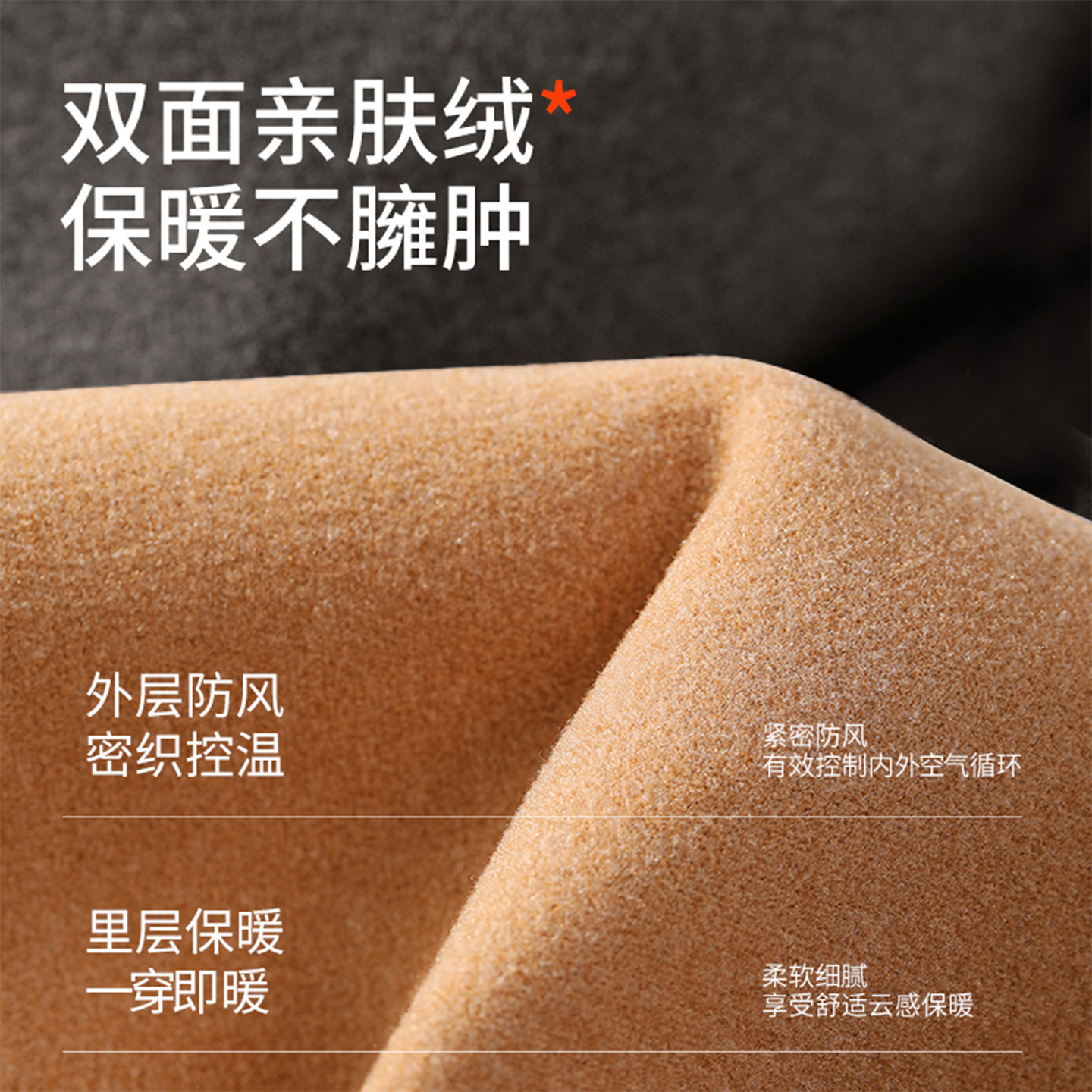 班尼路S&K男士保暖裤秋冬季双面绒加绒保暖秋裤弹力大码裤子男款,淘宝优惠券,粉丝福利购,淘宝优惠卷