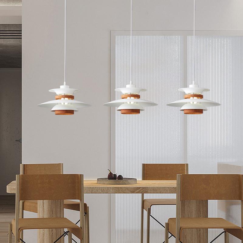丹麦餐厅吊灯 设计师款灯具北欧艺术飞碟灯PH5吊灯创意餐桌吧台灯 - 图2