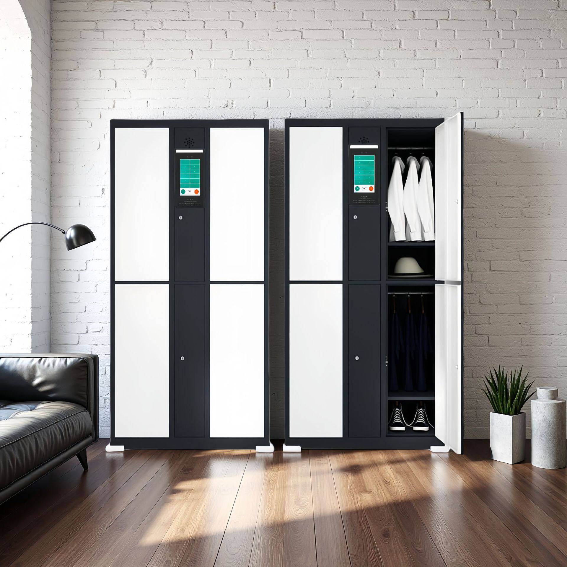 存物柜存包柜超市商场寄存柜红外条码指纹刷卡微信储物柜智能柜,淘宝优惠券,粉丝福利购,淘宝优惠卷