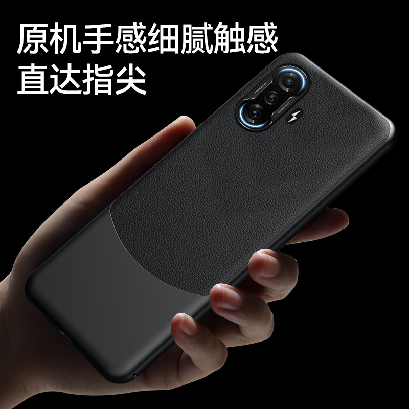 红米k40游戏增强版手机壳磁吸Redmi K40拼色素皮套5G镜头全包防摔k4o保护Gaming外壳redmik4o男女新款小米k40 - 图2