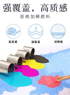 自油自画 数字油画diy填色手绘手工填充油彩客厅装饰画油彩画喜鹊
