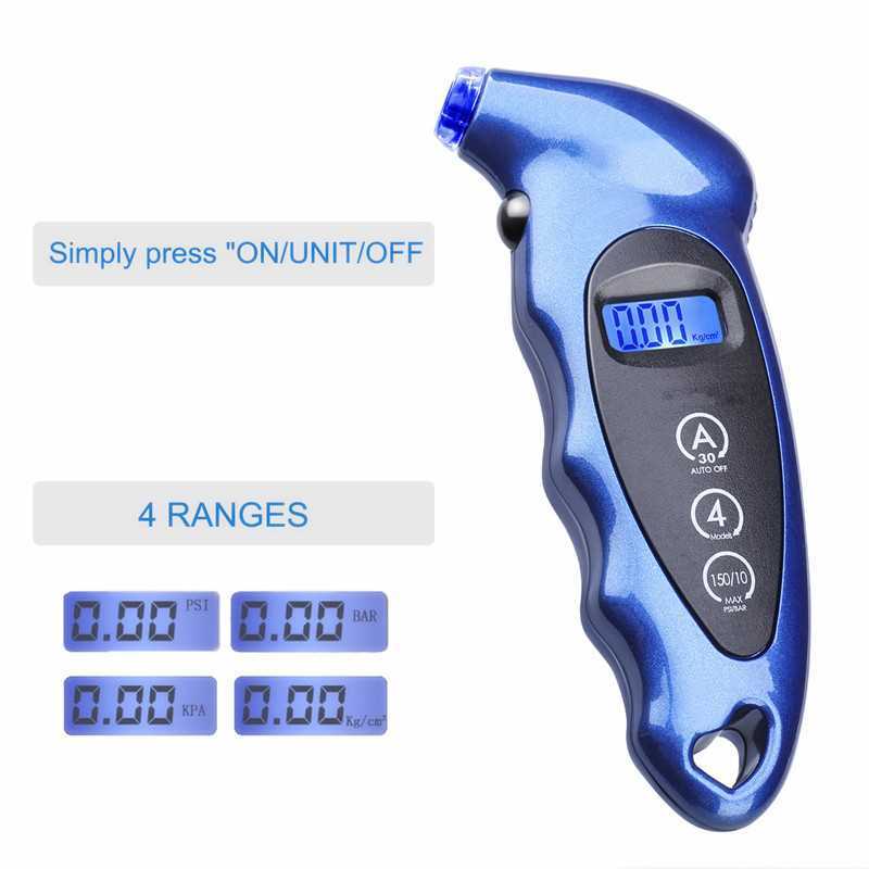 Tire Pressure Gauge Meter Tire Pressure Monitoring System Wi - 图3