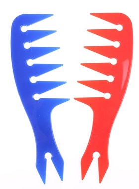 1Pc Men's Oil Head Comb Back Wide Tooth Comb Hair Stylin