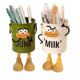 Funny pen holder large capacity office desktop storage box student girl child boy light luxury high-quality ornaments