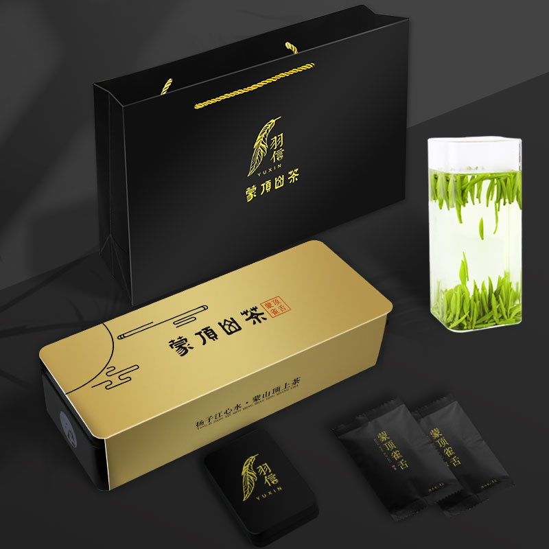 羽信2024新茶特级雀舌绿茶明前蒙顶山茶浓香型茶叶礼盒官方旗舰店