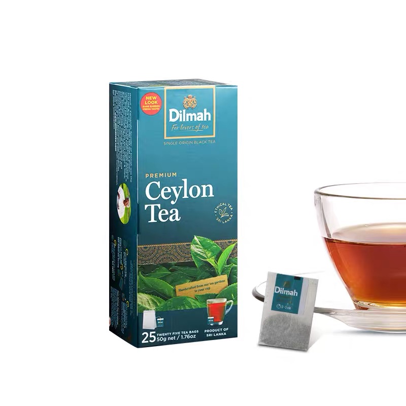 Dilmah迪尔玛红茶茶包锡兰红茶斯里兰卡进口奶茶专用原味冷泡茶