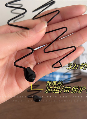 男士隐形洗脸发箍不勒头压发发卡