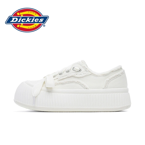 Dickies Тканевые туфли, белая обувь на платформе, кроссовки, высокая спортивная обувь, повседневная обувь
