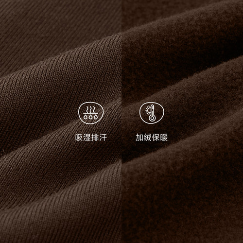 Dodopoli女童加绒瑜伽裤裸感休闲长裤打底裤冬保暖鲨鱼运动紧身裤 - 图0