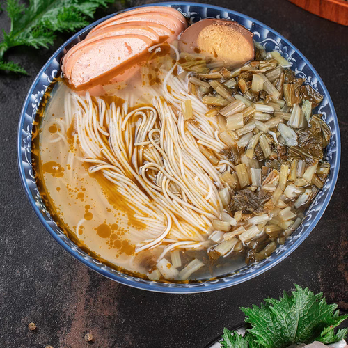 汉中浆水菜陕西特色雪里蕻酸菜速食瓦缸发酵泡菜浆水引子下饭菜 - 图1