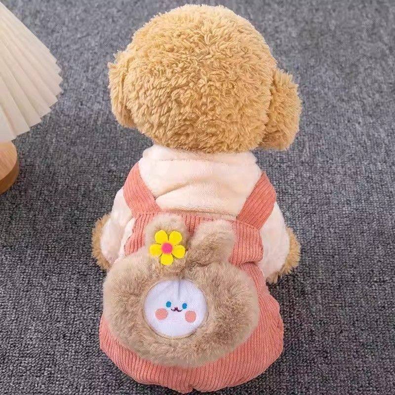 猫咪衣服冬衣加厚加绒四脚衣保暖可爱布偶德文狸花小型犬宠物服饰,淘宝优惠券,粉丝福利购,淘宝优惠卷