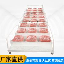 Manufacturer supply telescopic endpoint Referee Bench terminal Timing Desk 24 seats of movable stadium Athletic stands