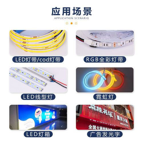 LED全彩RGBWC七彩调光控制器低压DC5V12V24V灯带灯条调节器网线款 - 图0
