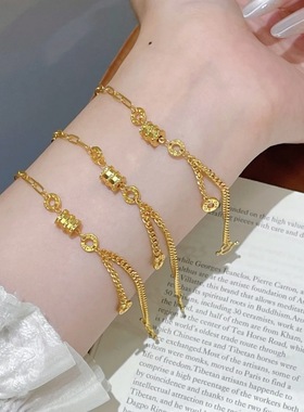 新款高颜值气质小蛮腰手链女ins时尚轻奢小众精致设计感流苏手饰