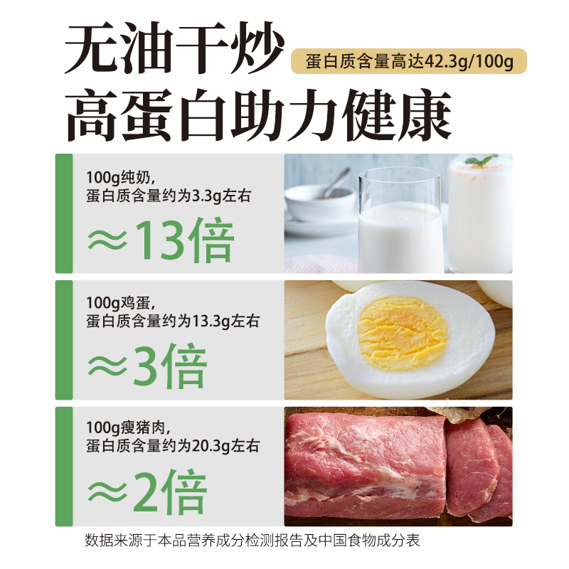 杠驴黑豆即食熟盐炒香酥脆豆子休闲食品炒货450克-图1