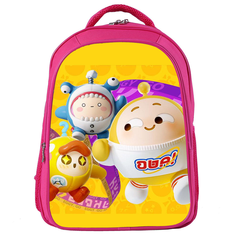蛋仔派对书包套装休闲轻便小学生背包儿童小挎包午餐包文具袋笔袋