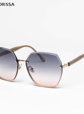 素颜妆容墨镜太阳镜百搭