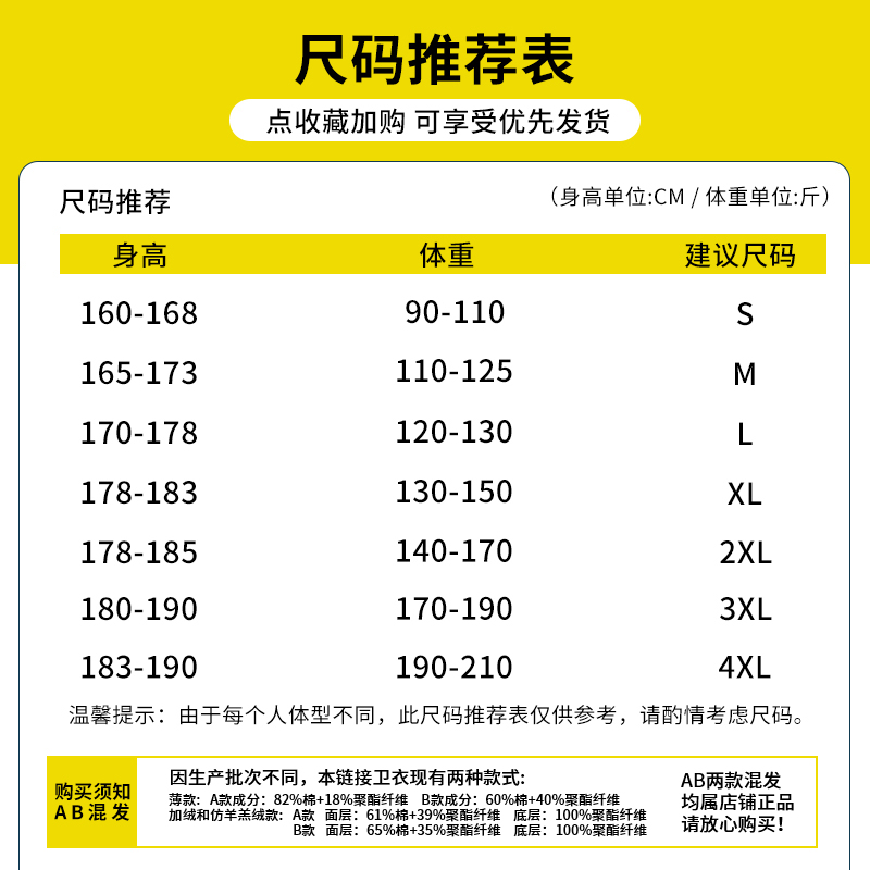 美式圆领卫衣男2024新款春秋款加绒潮牌宽松长袖无帽春季男款外套-图3