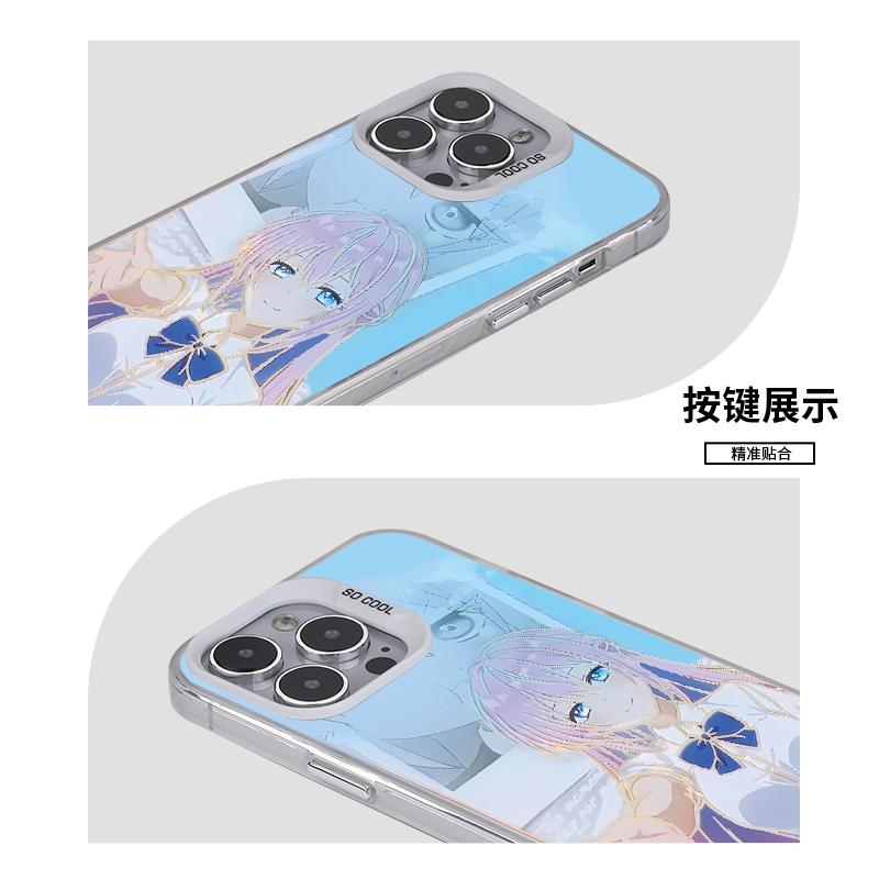 式守同学二次元周边磁吸手机壳适用iPhone16新款苹果15promax磨砂小米15/14Pro软壳荣耀magic7/6男款红米K70 - 图2