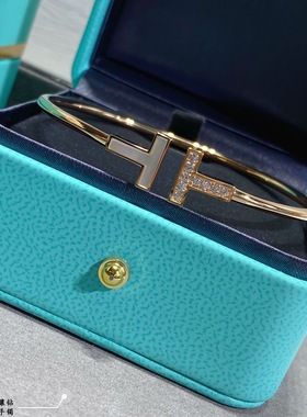 明星同款双T手镯女轻奢高级感