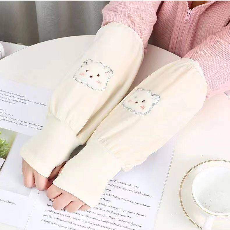 可爱袖套长款成人男办公工作韩版女套袖学生手袖头毛绒秋冬季护袖,淘宝优惠券,粉丝福利购,淘宝优惠卷