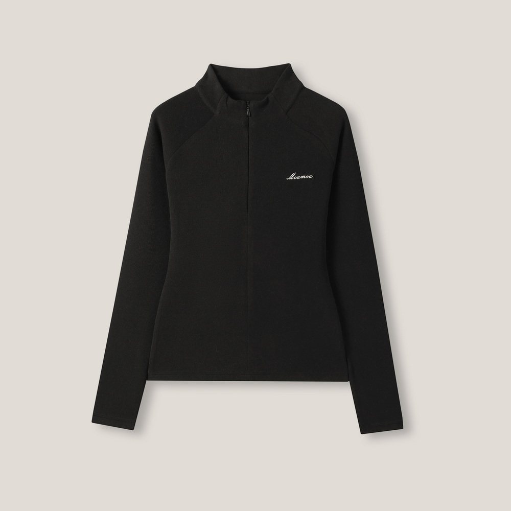 【潘星星专属】美式辣妹半高领拉链修身长袖羊毛外套ss26466,淘宝优惠券,粉丝福利购,淘宝优惠卷