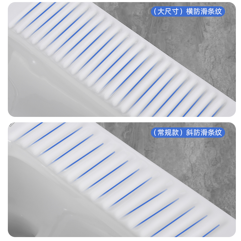 九牧蹲便器水箱整套装家用卫生间蹲坑式蹲厕大尺寸防臭大便器便盆 - 图1