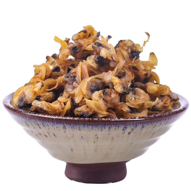 Dried scallop meat, dried clams, fresh light-dried conch, dried conch, dried snails, dried snails, seafood, wild shellfish, yellow clams