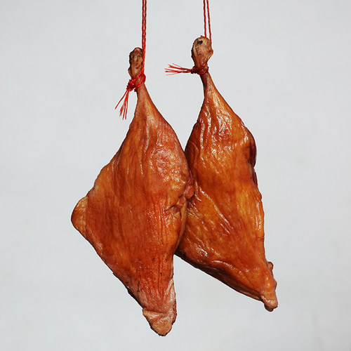 腊鸭腿江西特产农家柴火烟熏咸鸭腊鸡特色腊味腊肉非风干广东湖南 - 图1