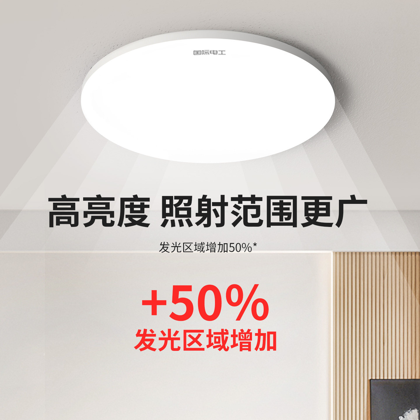 国际电工卫生间防潮led三防吸顶灯超薄圆形防虫防水浴室厨卫灯尘,淘宝优惠券,粉丝福利购,淘宝优惠卷