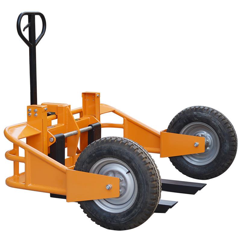 山地搬运车手动液压工地建筑液压车充气大轮越野户外爬坡叉车配件 - 图3