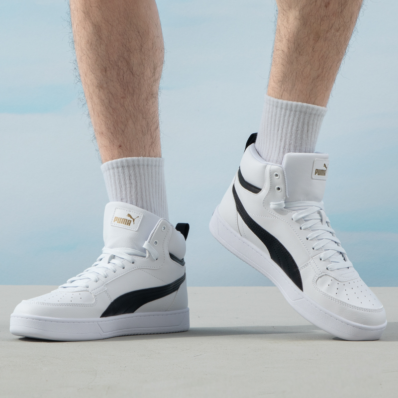 Puma/彪马Caven 2.0 Mid男女中帮板鞋轻便耐磨运动鞋时尚休闲鞋 - 图1